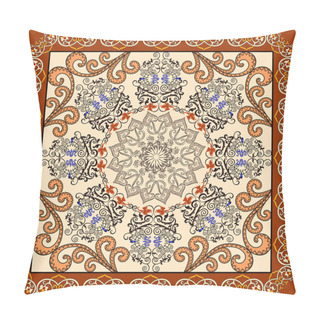 Personality  Bandanna  With  Ornament In Moroccan Style Pillow Covers