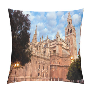 Personality  Cathedral Of Saint Mary (Catedral De Santa Maria De La Sede), Gi Pillow Covers