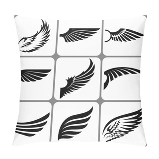 Personality  Wings Set Pillow Covers