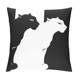 Personality  Puma Card Pillow Covers
