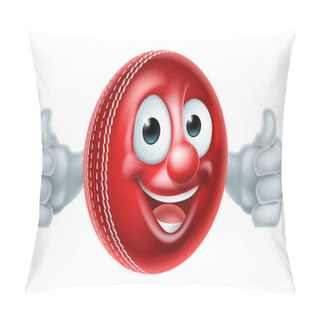 Personality  Cartoon Cricket Ball Character Pillow Covers