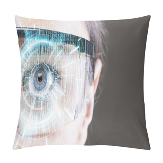 Personality  Futuristic Smart Glasses Pillow Covers