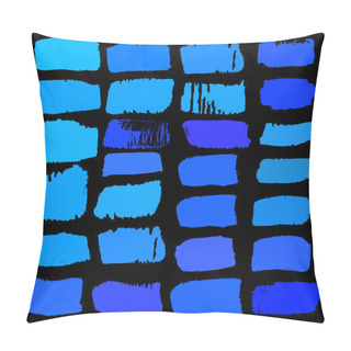 Personality  Set Of Brushes Ink Elements Pillow Covers