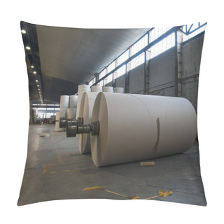 Personality  Paper And Pulp Mill Plant - Rolls Of Cardboard Pillow Covers