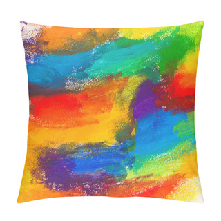 Personality  Abstract Acrylic Colors Pillow Covers