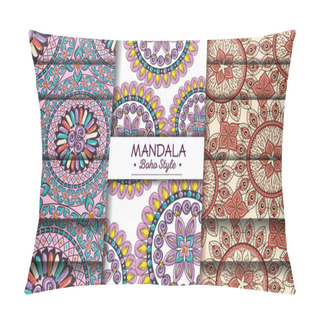 Personality  Mandala Boho Style Flyers Pillow Covers