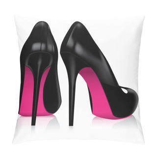 Personality  Vector Pair Of Shoes Pillow Covers