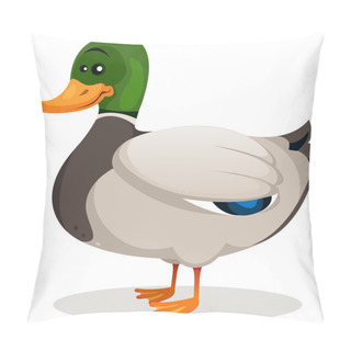 Personality  Cartoon Mallard Duck Pillow Covers
