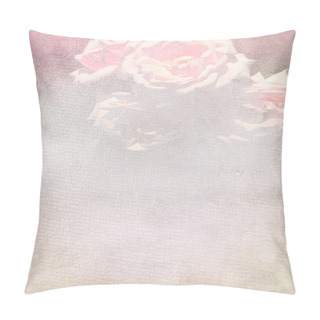 Personality  Pretty Floral, Textured Background Pillow Covers