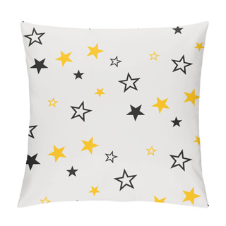 Personality  Stars Seamless Pattern. Vector Illustration Pillow Covers