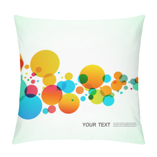 Personality  Rainbow Like Background Illustration Pillow Covers