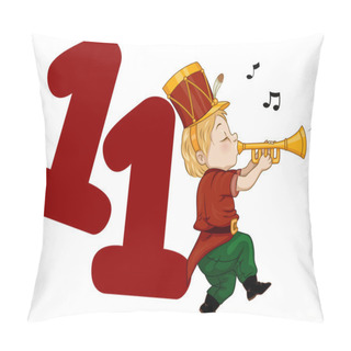 Personality  Twelve Days Of Christmas Pillow Covers
