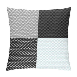 Personality  Vintage Geometric Backgrounds. Seamless Patterns Pillow Covers