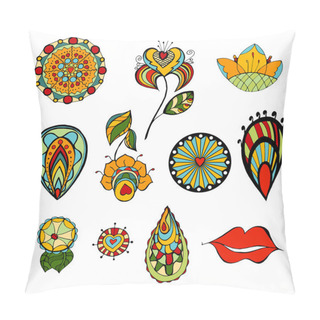 Personality  Sketchy Flowers Pillow Covers