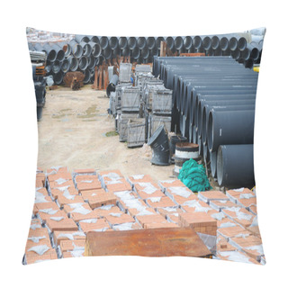 Personality  Building Site Pillow Covers