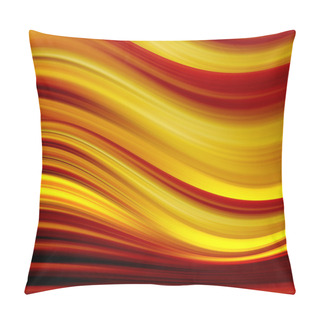 Personality  Fire Impact Waves Pillow Covers