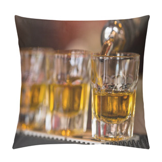 Personality  Shots Drinks In Cocktail Nightclub Pillow Covers