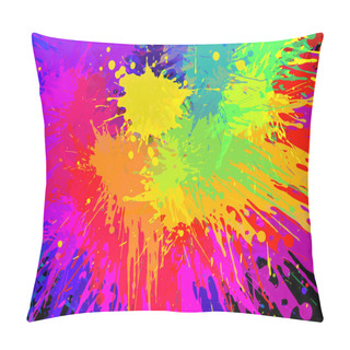 Personality  Abstract Grunge Background, Vector Pillow Covers