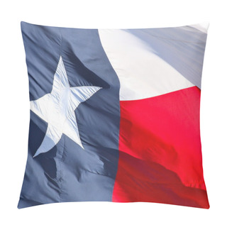 Personality  Texas Flag Close Up Pillow Covers