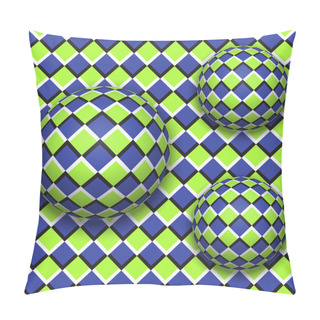 Personality  Balls Moving Upwards Pillow Covers