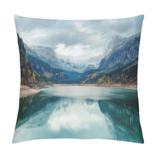 Personality  Alpine Lake With Dramatic Sky And Mountains Pillow Covers