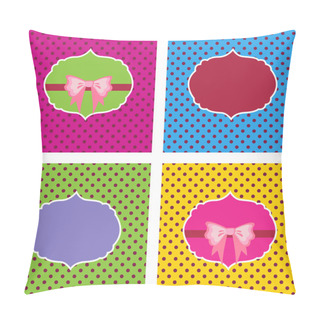 Personality  Set Of Frames Vector Pillow Covers