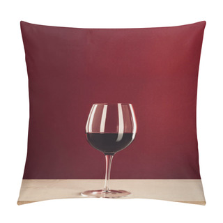 Personality  Glass With Red Wine  Pillow Covers