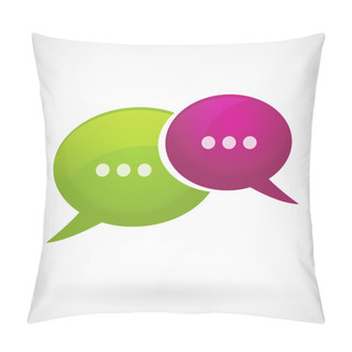 Personality  Speach Bubble Pillow Covers