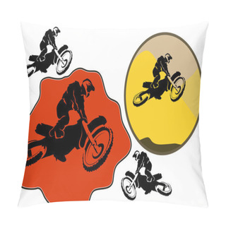 Personality  Motorcucle Set Pillow Covers