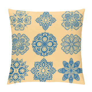 Personality  Geometric Ornaments Set Pillow Covers