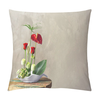 Personality  Beautiful Flower Arrangement Pillow Covers