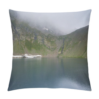Personality  The Eye Lake  In Clouds, The Seven Rila Lakes Pillow Covers