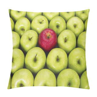 Personality  Red And Green Apples Pillow Covers