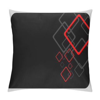Personality  Black Geometric Card Pillow Covers