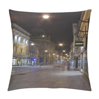 Personality  Night Zagreb Street Pillow Covers
