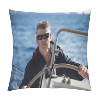 Personality  Captain Of The Yacht Pillow Covers