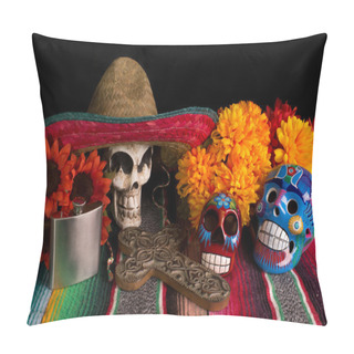 Personality Dia De Los Muertos - Day Of The Dead Alter Pillow Covers