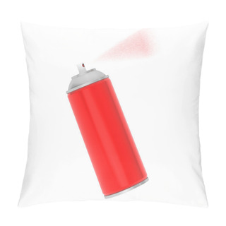 Personality  Blank Aluminum Red Spray Can Pillow Covers