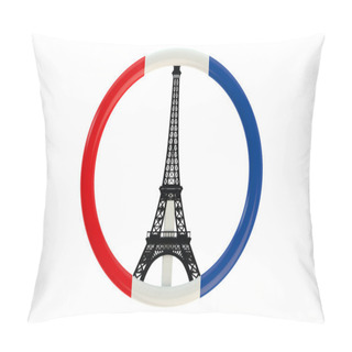 Personality  Paris Terror Attacks Symbol Pillow Covers