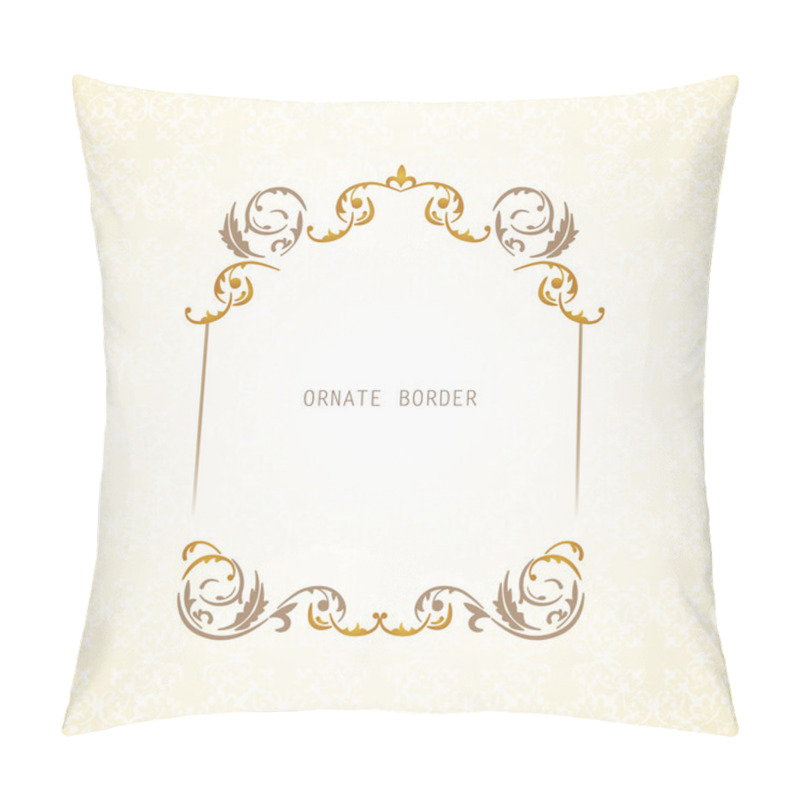 Personality  Vector decorative frame. pillow covers