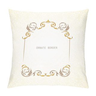 Personality  Vector Decorative Frame. Pillow Covers