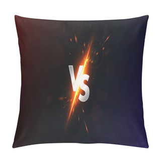 Personality  Versus - Image Blank. VS Pillow Covers