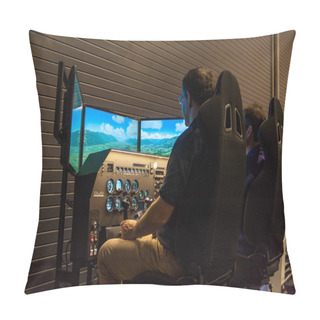 Personality  FSWeekend Flightsimulation Exhibit 2013 Pillow Covers