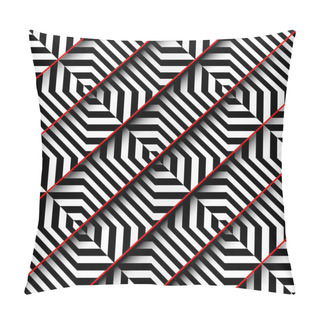 Personality  Abstract Diagonal Background Pillow Covers