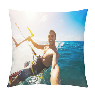 Personality  Kiteboarding, Extereme Sport Pillow Covers