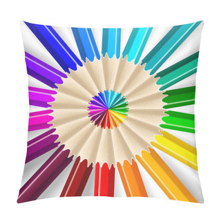 Personality  Pencils. Pillow Covers