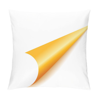 Personality  Vector Gold Paper Corner Pillow Covers
