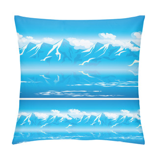 Personality  Mountains In The Sun Pillow Covers