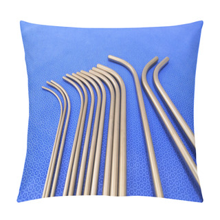 Personality  Closeup Image Of Male Urethral Dilator Set Pillow Covers