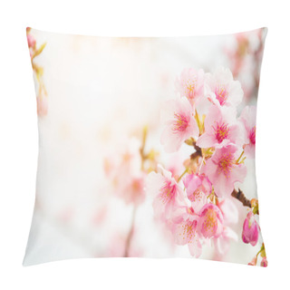 Personality  Sakura Pink Flowers On Tree Pillow Covers